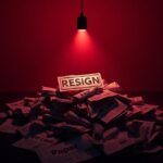 Paper Leak Resign ( AI Genrated Image )